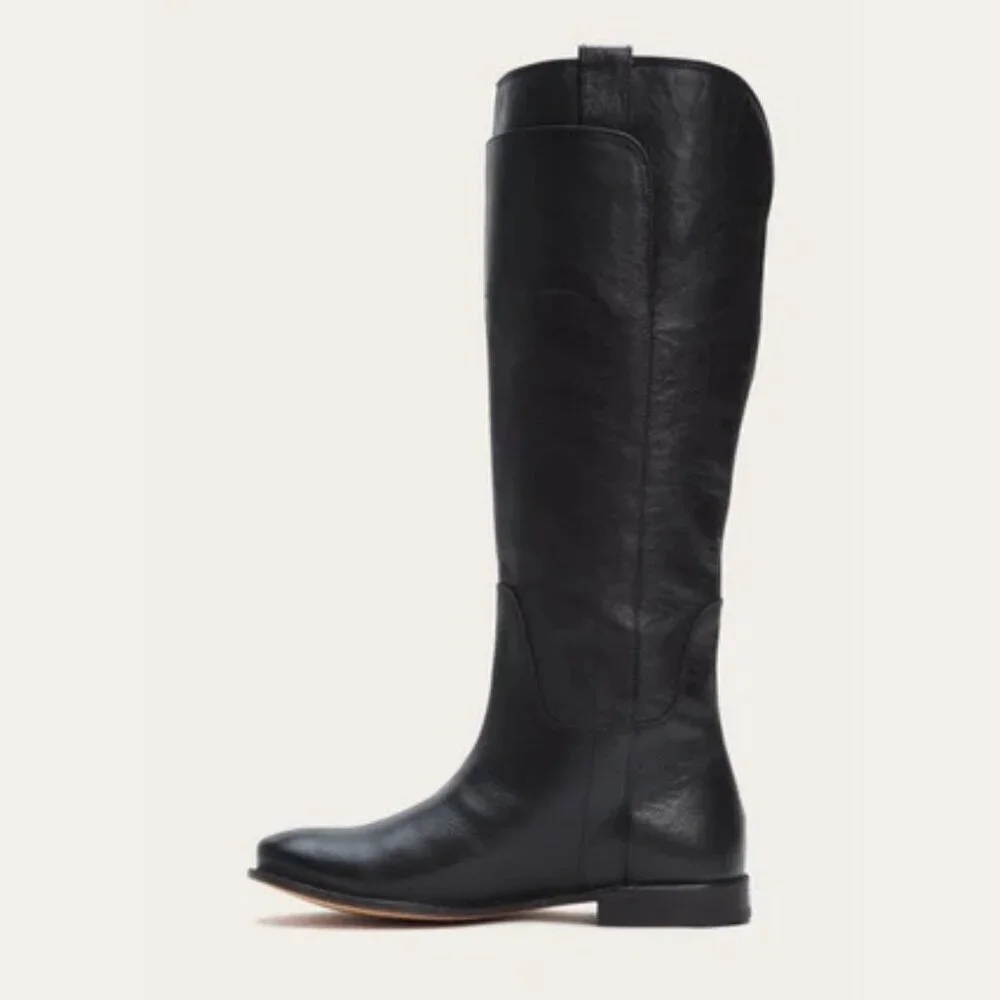 Frye Paige Women's Tall Leather Riding Boots Size 6